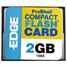 Edge Memory ProShot 100X CF Memory Card - 2GB